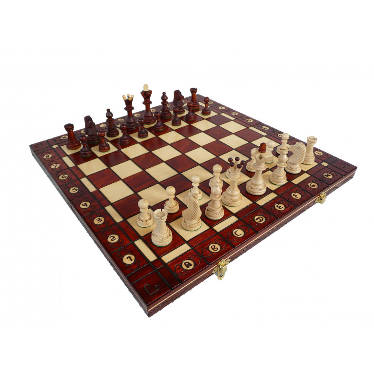 Összecsukható fa sakk 410*410 PL125